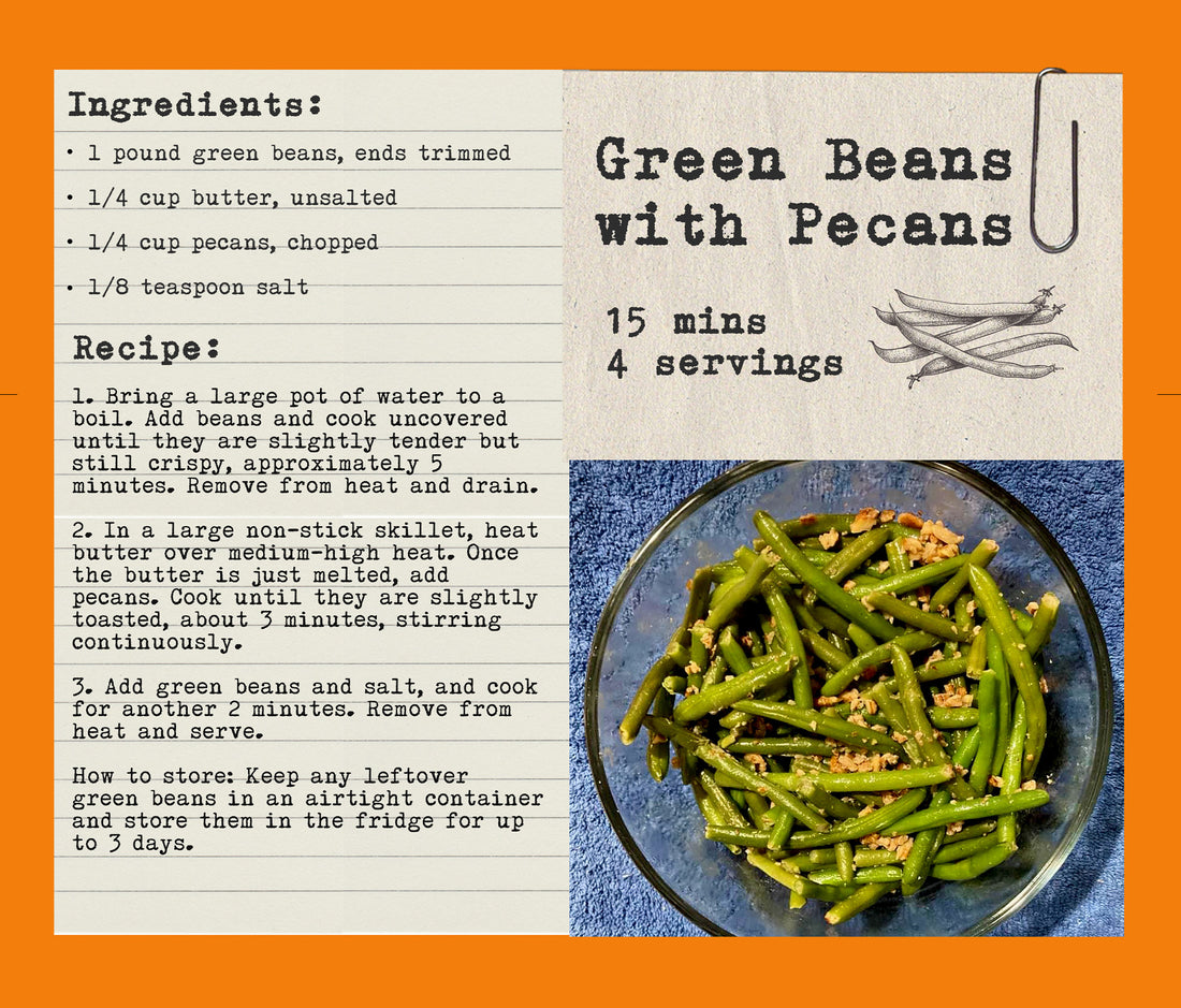 Green Beans with Pecans