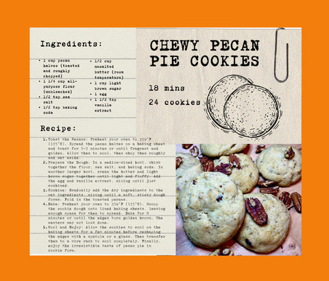 Chewy Pecan Pie Cookies