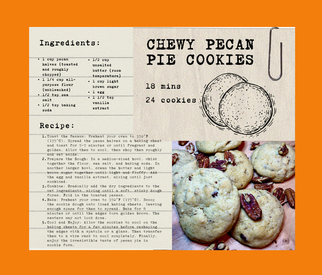 Chewy Pecan Pie Cookies